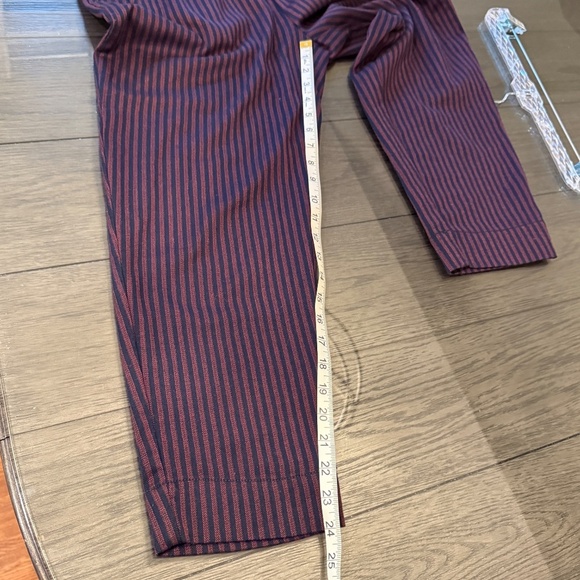 Anthropologie Cartonnier Linework Pleated Striped Trousers 31965 - Picture 10 of 16